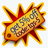 coupon code TGS-5